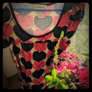 💜 3 for $12 Fitted long shirt, puffy sleeves